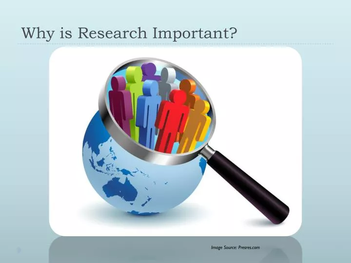 why research report is important
