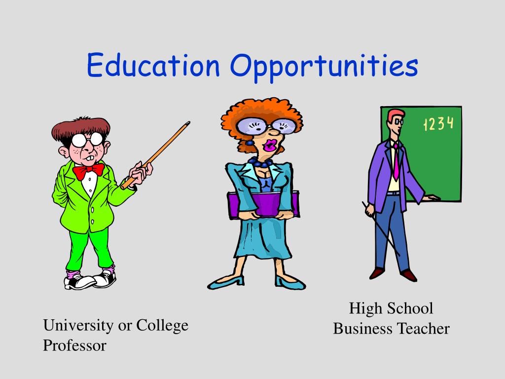 Education level and job opportunities