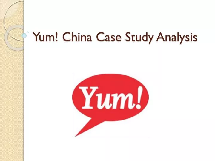 yum china case study