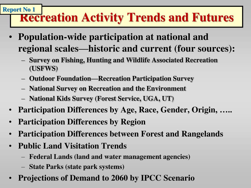 PPT Outdoor Recreation Trends PowerPoint Presentation, free download