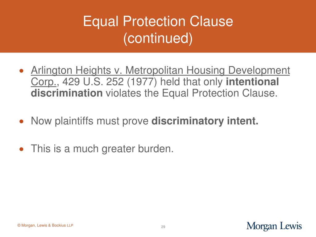 equal protection clause amendment equal protection clause amendment