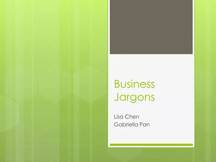 PPT Business Jargons PowerPoint Presentation free download ID:1642591 PPT Business Jargons PowerPoint Presentation free download ID:1642591