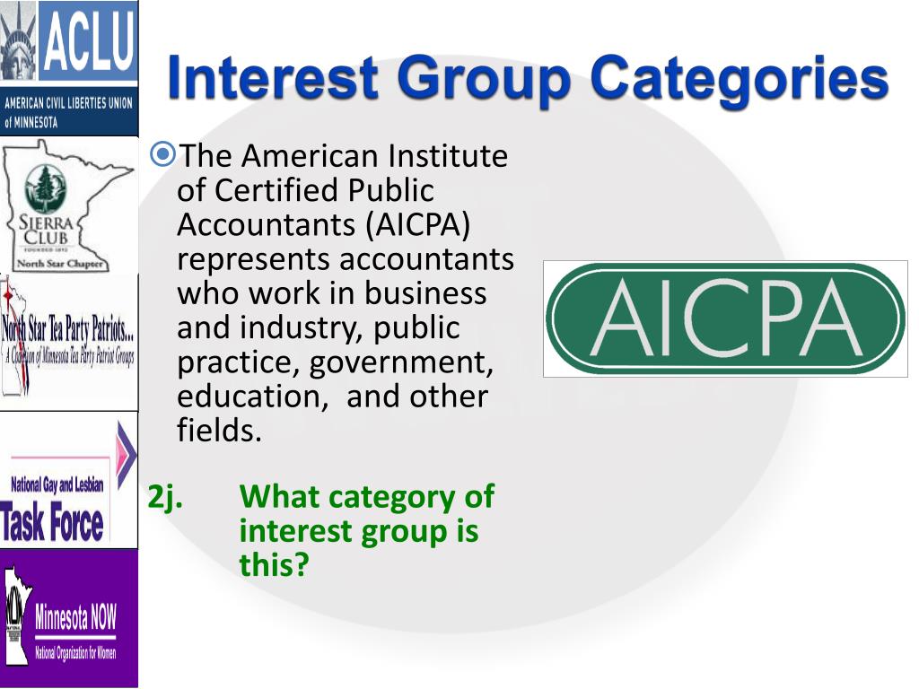 Interest Groups. American interest Groups. Intra‐Group interest. Category group