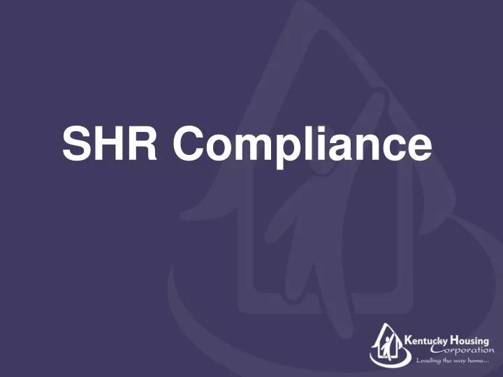 shr compliance n.