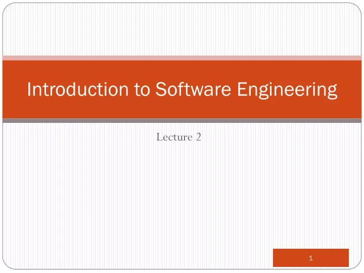 PPT - Introduction to Software Engineering PowerPoint Presentation ...