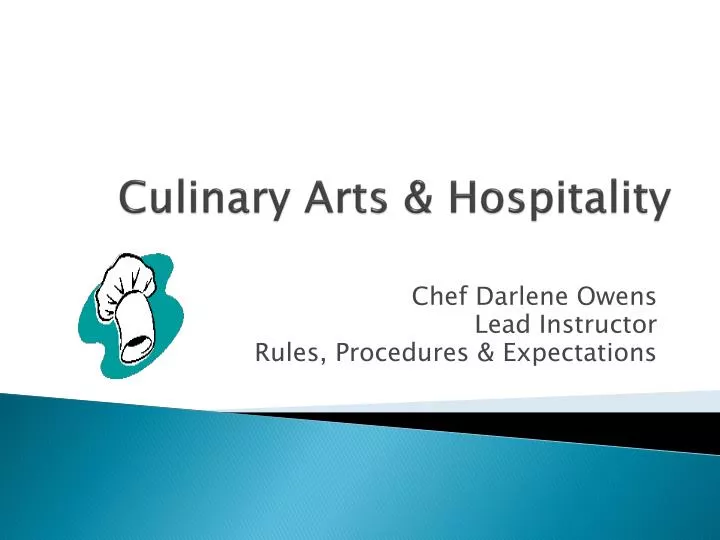 Ppt Culinary Arts Hospitality Powerpoint Presentation Free Download Id 1644941