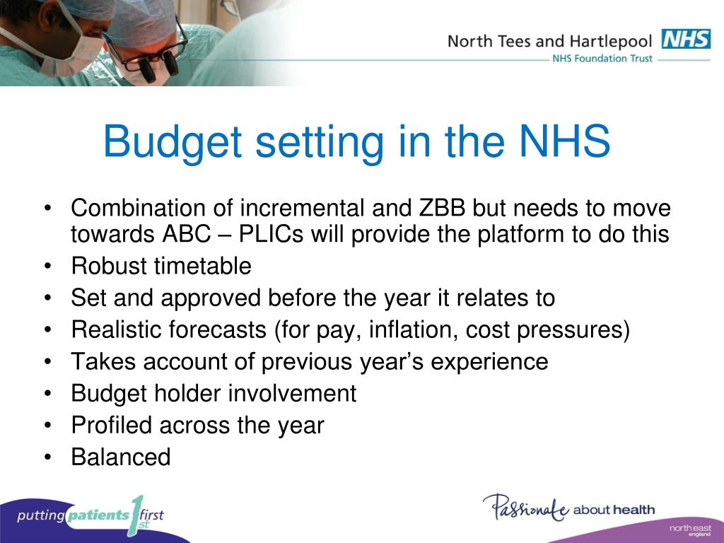 PPT Clinical Leadership Development Programme Finance & Budgeting