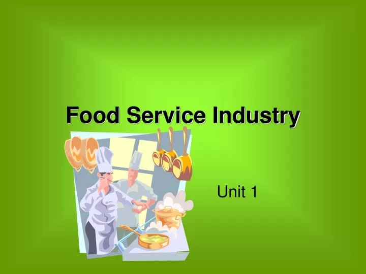 food service ppt presentation