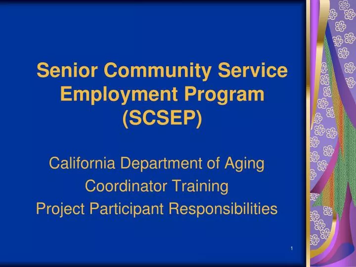 Community service work course