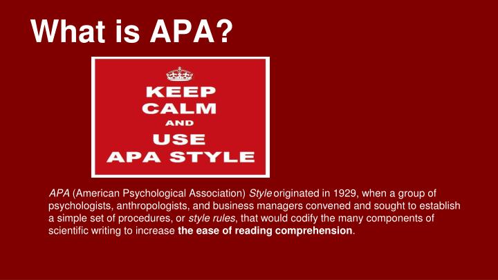 apa format powerpoint template