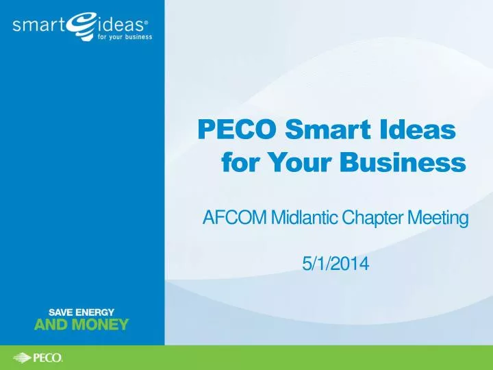 ppt-peco-smart-ideas-for-your-business-afcom-midlantic-chapter
