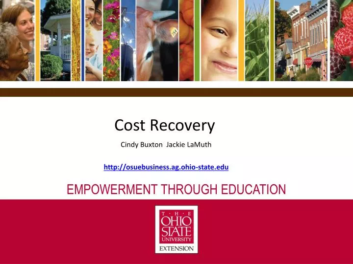PPT Cost Recovery PowerPoint Presentation, free download ID1648554