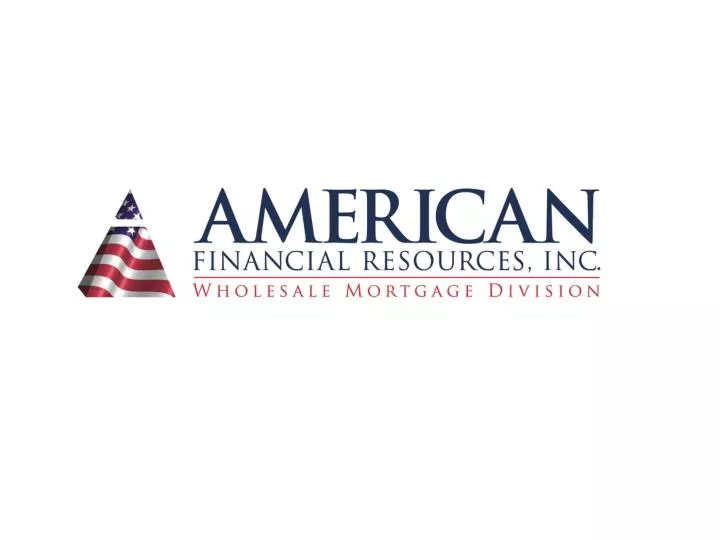PPT - AFR Wholesale, a division of American Financial Resources, Inc ...