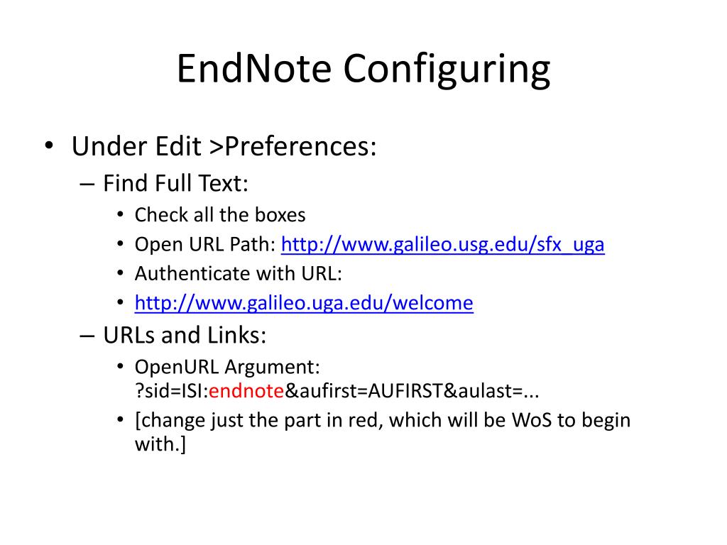 uga endnote uga endnote