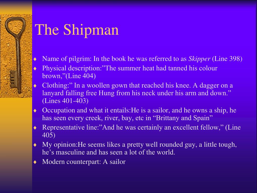 PPT - Canterbury Tales Pilgrim Study Guide PowerPoint Presentation, free  download - ID:1649727