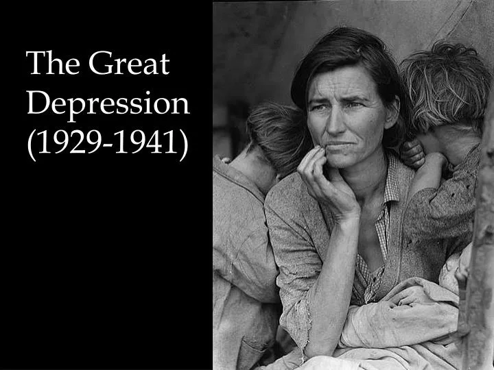 the great depression powerpoint