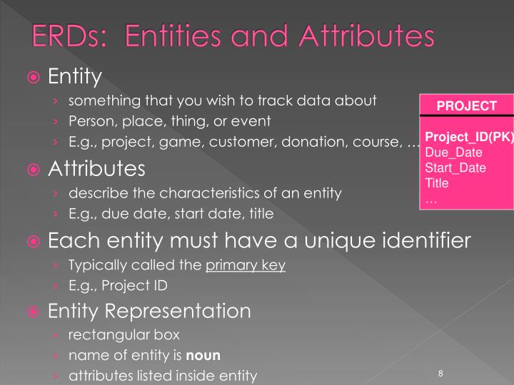 What Are Characteristics Or Properties Of An Entity Called? PPT - Conceptual Data Modeling PowerPoint Presentation - ID:1650009