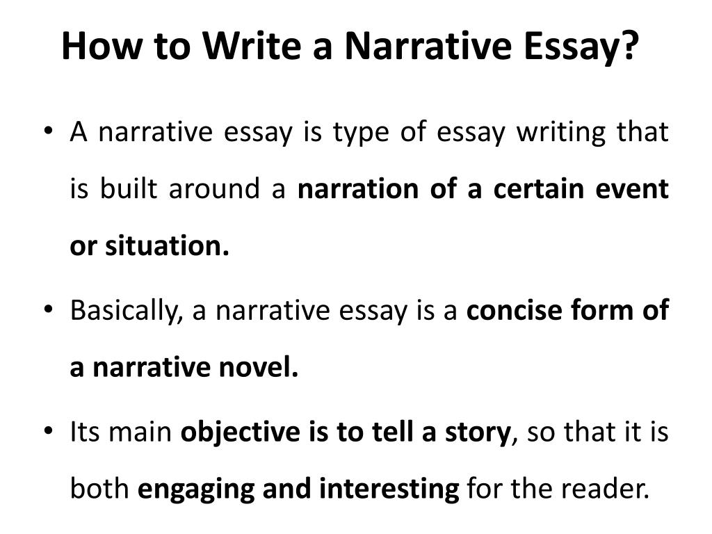PPT - Narrative Essay PowerPoint Presentation, free download - ID:1650194