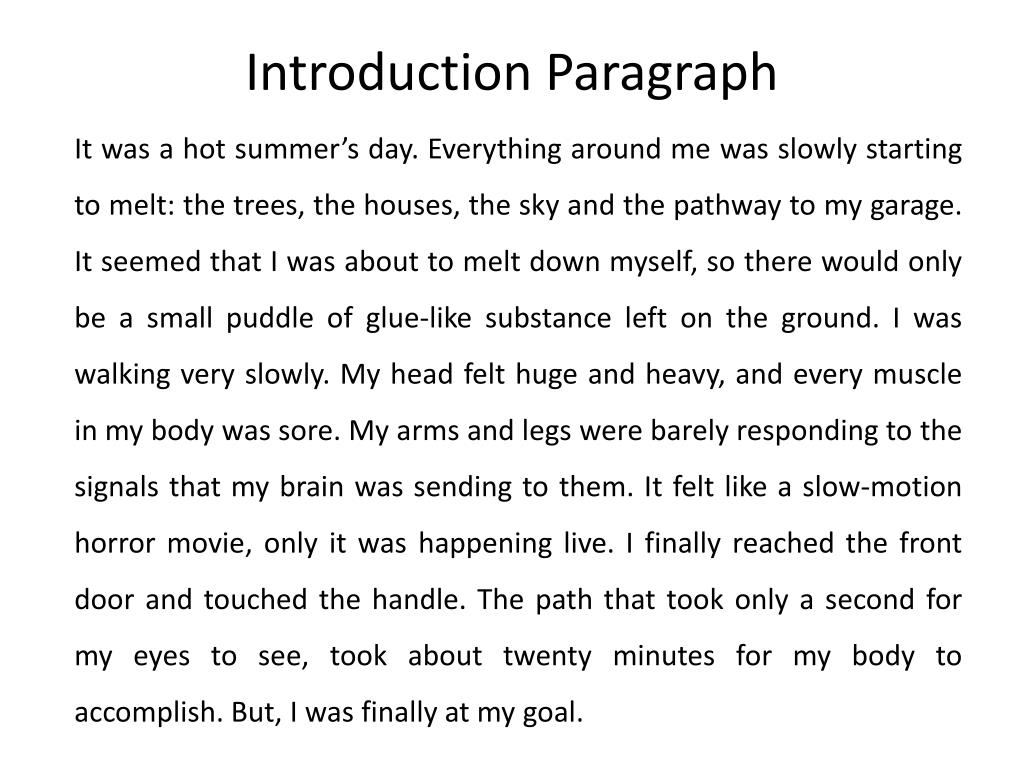 Examples Of Introduction Paragraph For Narrative Essay Examples Of Introduction Paragraph For Narrative Essay