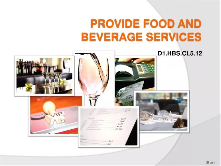 presentation on food & beverage service