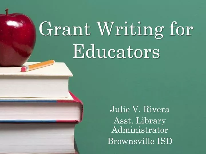 grant writing for educators n.