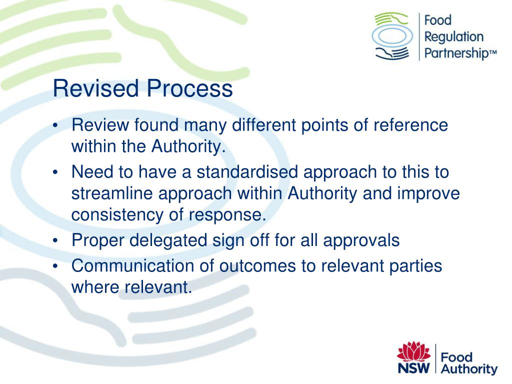 PPT - Food Regulation Partnership Driving food safety culture in the ...