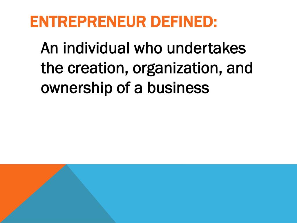 Professional Entrepreneur Definition PPT - Do you have what it takes to be an entrepreneur? PowerPoint