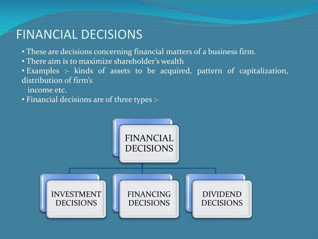 Functions Financial Management