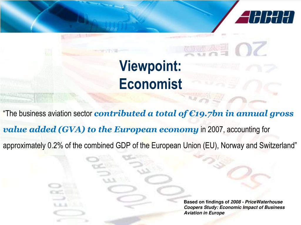PPT - The Role of Business Aviation in the European Economy An Intro to ...