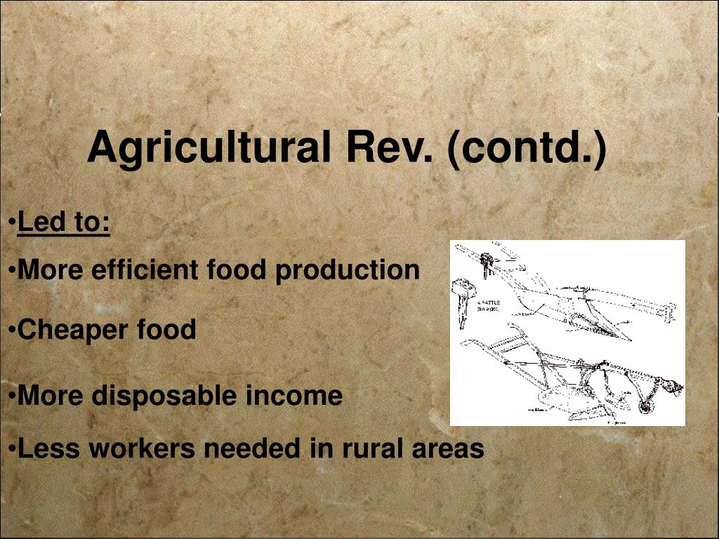 PPT The Agricultural/Industrial Revolution PowerPoint Presentation