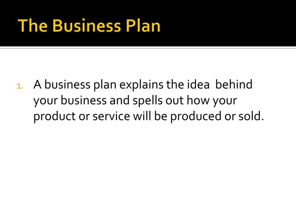 purpose of business plan serve