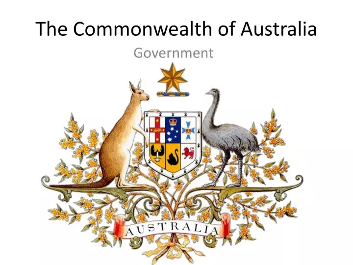 the commonwealth of australia n.