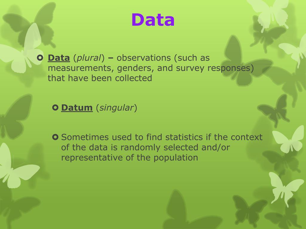 PPT - 1.2: The Nature of Data PowerPoint Presentation, free download -  ID:1653614