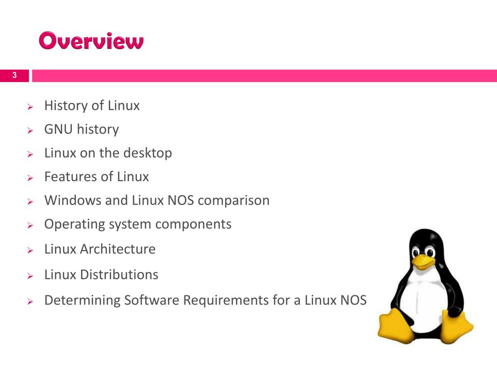 presentation de linux