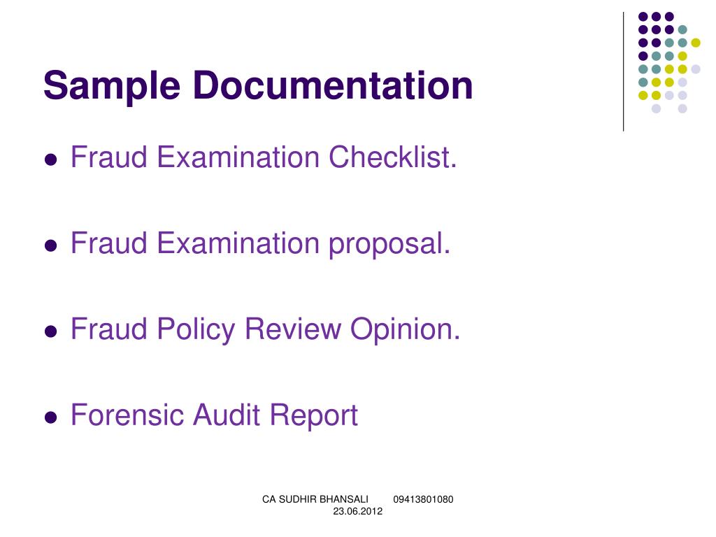 PPT - Forensic Audit PowerPoint Presentation, free download - ID In Forensic Accounting Report Template