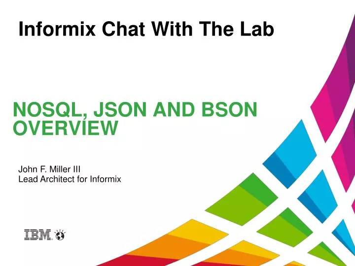 ppt nosql json and bson overview powerpoint presentation id