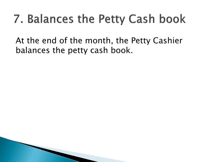 ppt petty cash powerpoint presentation id 1656958 cashier balancing