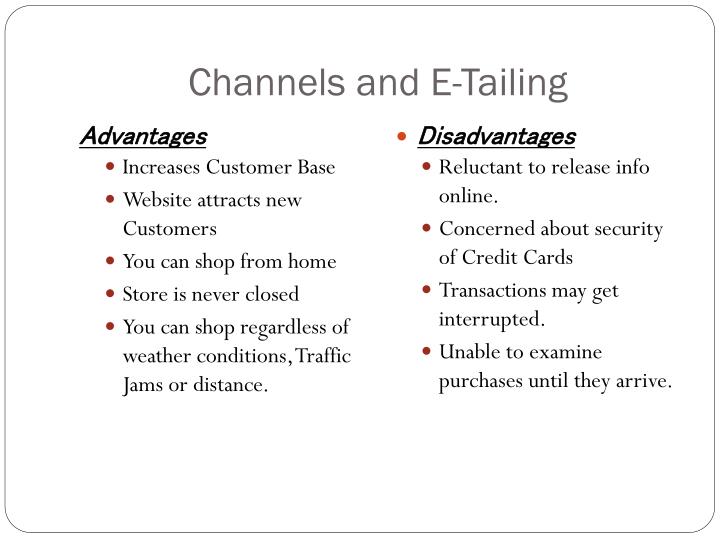 PPT Chapter 4 ETailing and Non Store Retailing PowerPoint