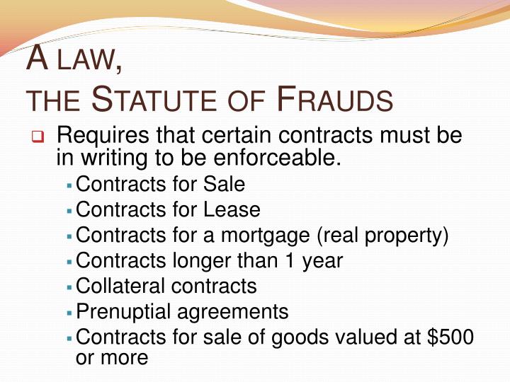 what role does the statute of frauds play in this contract Chapter 13 form and meaning how does the statute of frauds play with contract the district court correctly determined that the threshold issue is the role. what role does the statute of frauds play in this contract Chapter 13 form and meaning how does the statute of frauds play with contract the district court correctly determined that the threshold issue is the role.