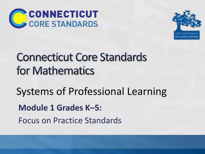 connecticut core standards for mathematics n.