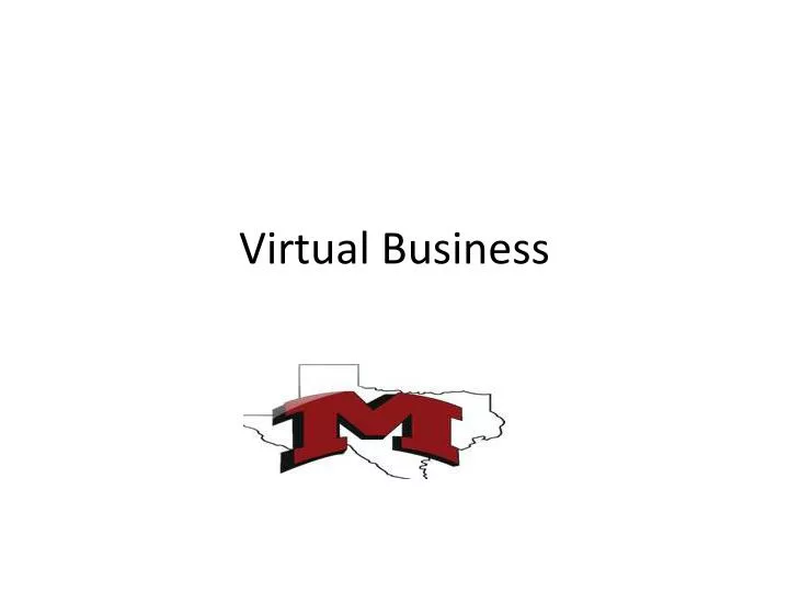 virtual business n.