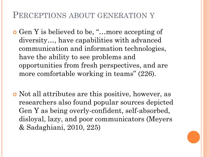 ppt communication styles of the millennials or generation y problems with generation y