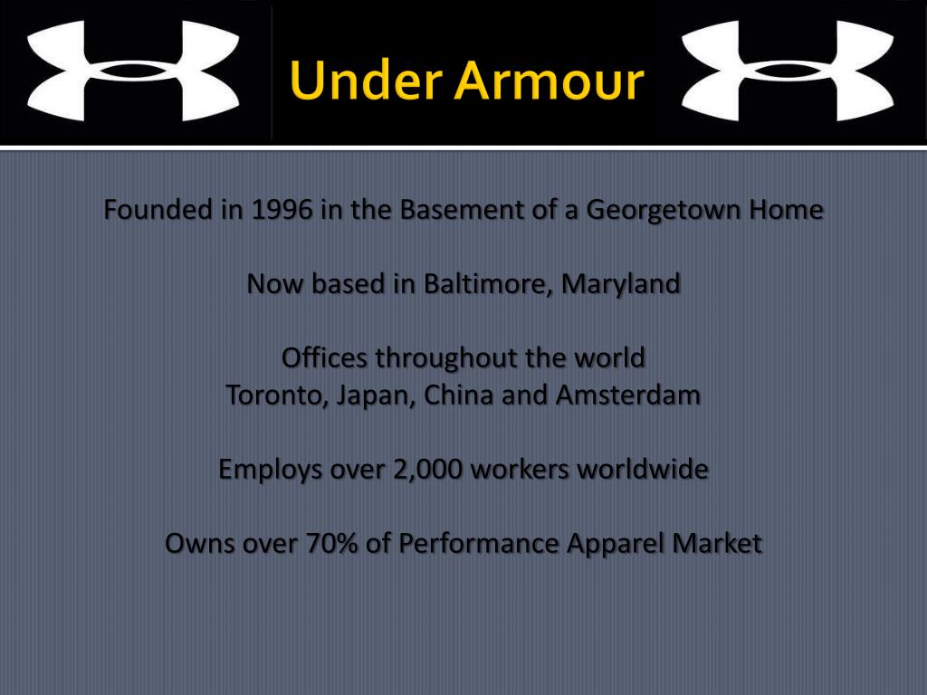 under armour founded