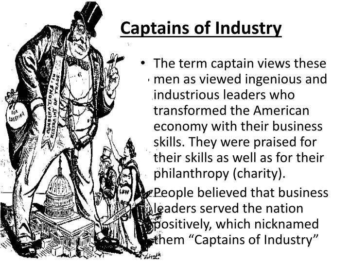 captains of industry essay