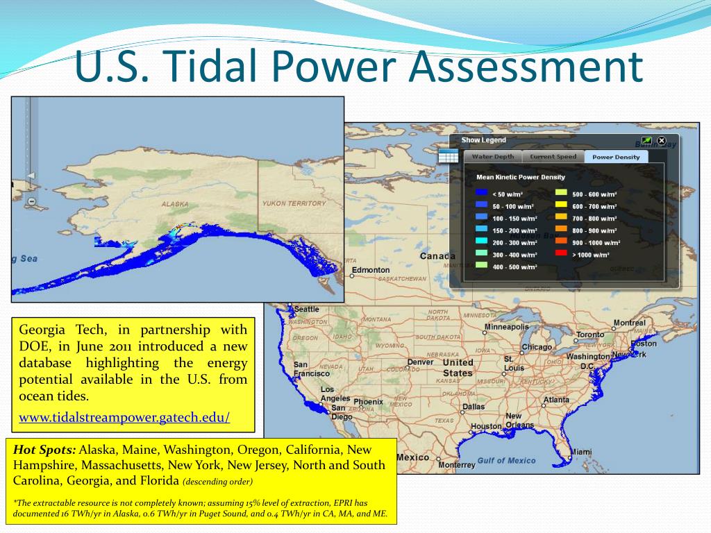 PPT - Marine and Hydrokinetic (MHK) Renewable Energy PowerPoint ...