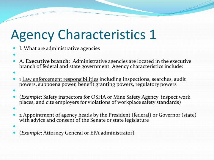 administrative agency 1 Three articles of the us constitution create a federal government composed of three major branches the legislative administrative agencies are granted the authority to perform the legislative function of making rules or regulations by the enabling statutes that bring them into. administrative agency 1 Three articles of the us constitution create a federal government composed of three major branches the legislative administrative agencies are granted the authority to perform the legislative function of making rules or regulations by the enabling statutes that bring them into.