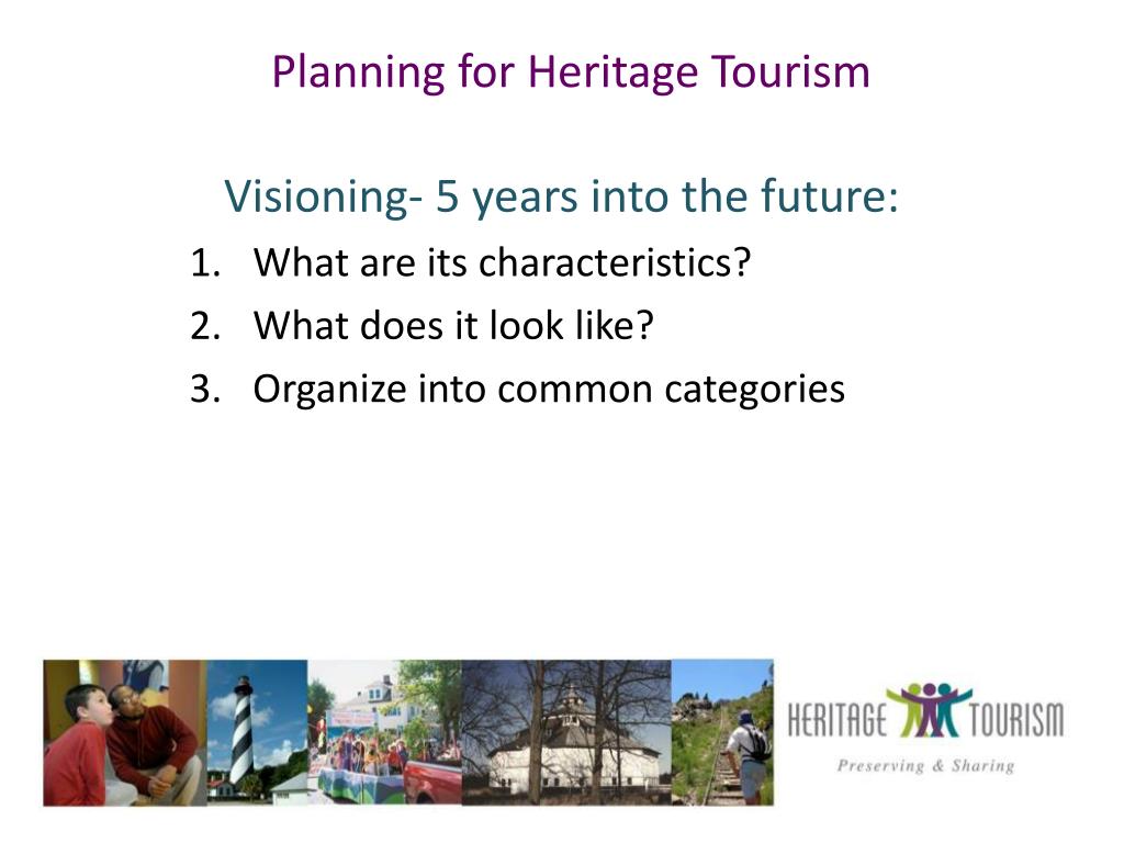 heritage tourism plan