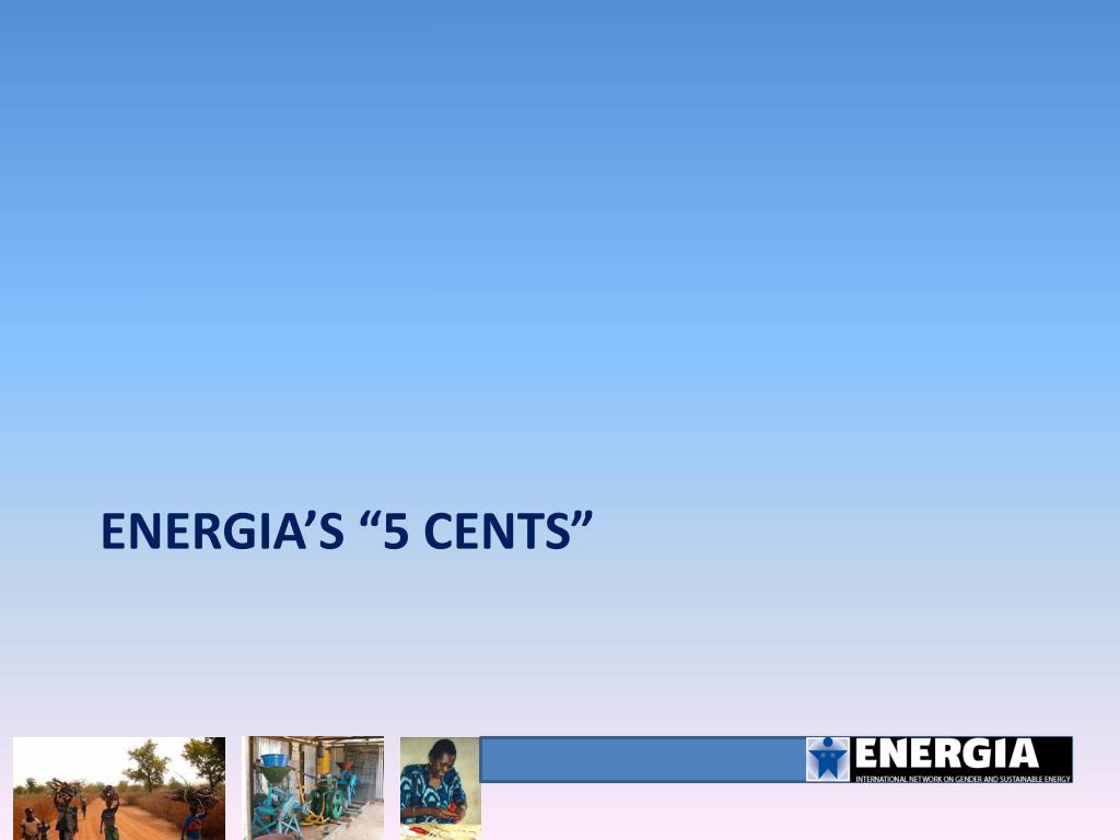 PPT - The Benefits of Gender Balance in Climate Change Mitigation ...