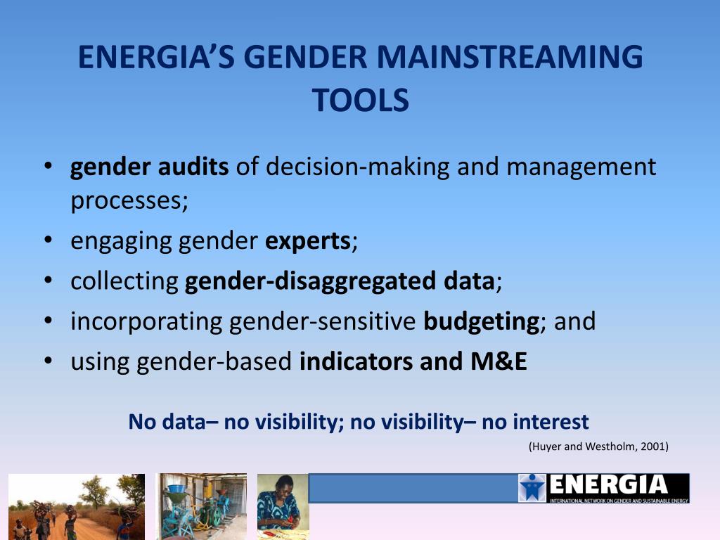 PPT - The Benefits of Gender Balance in Climate Change Mitigation ...