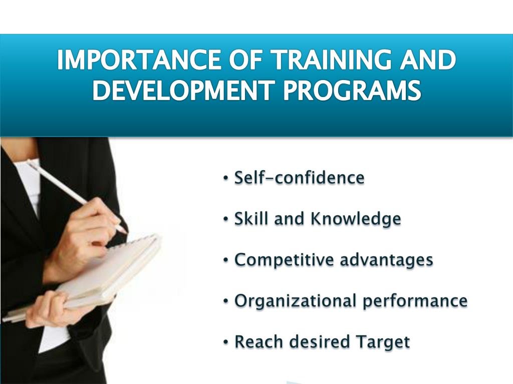 PPT - “Training and development programs creates skilled and ...